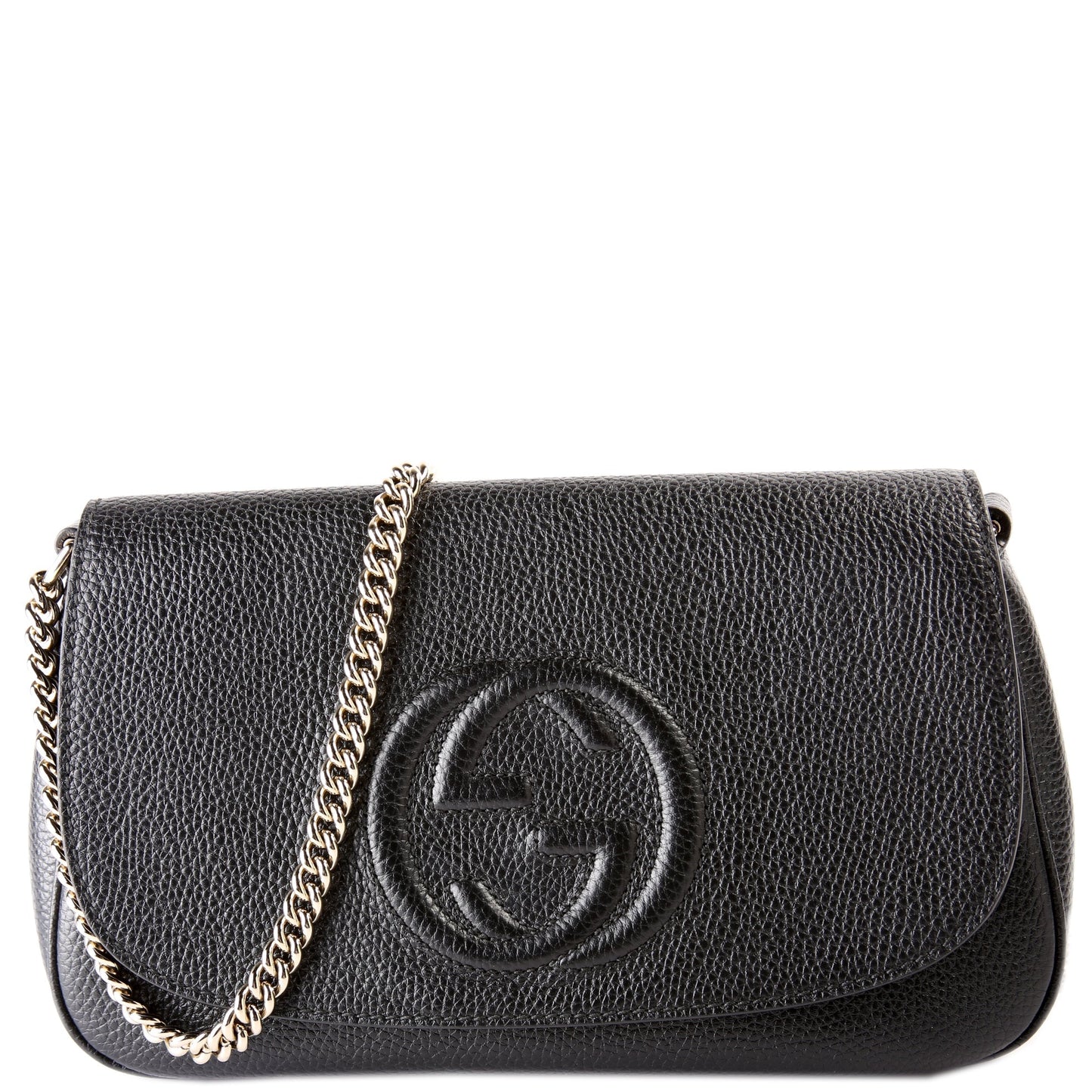 Gucci 536224 Soho Chain Tassel Flap Bag