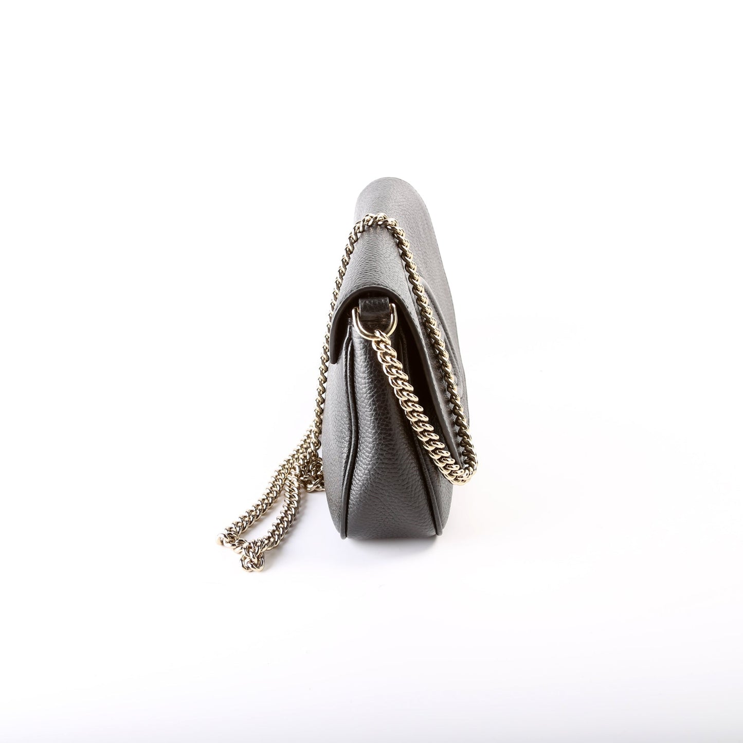 Gucci 536224 Soho Chain Tassel Flap Bag