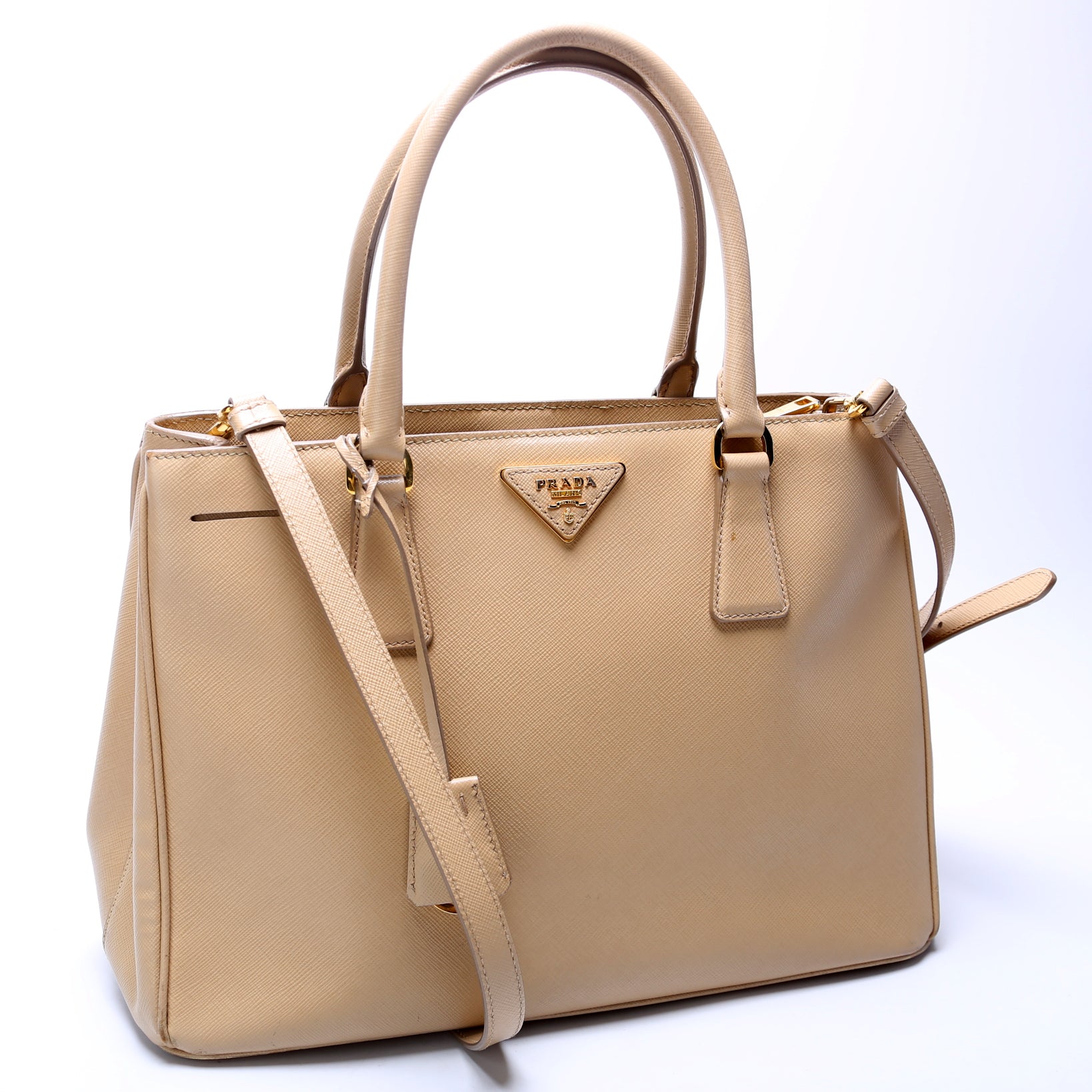 Prada Saffiano Lux Tote Medium Bag - Style 2