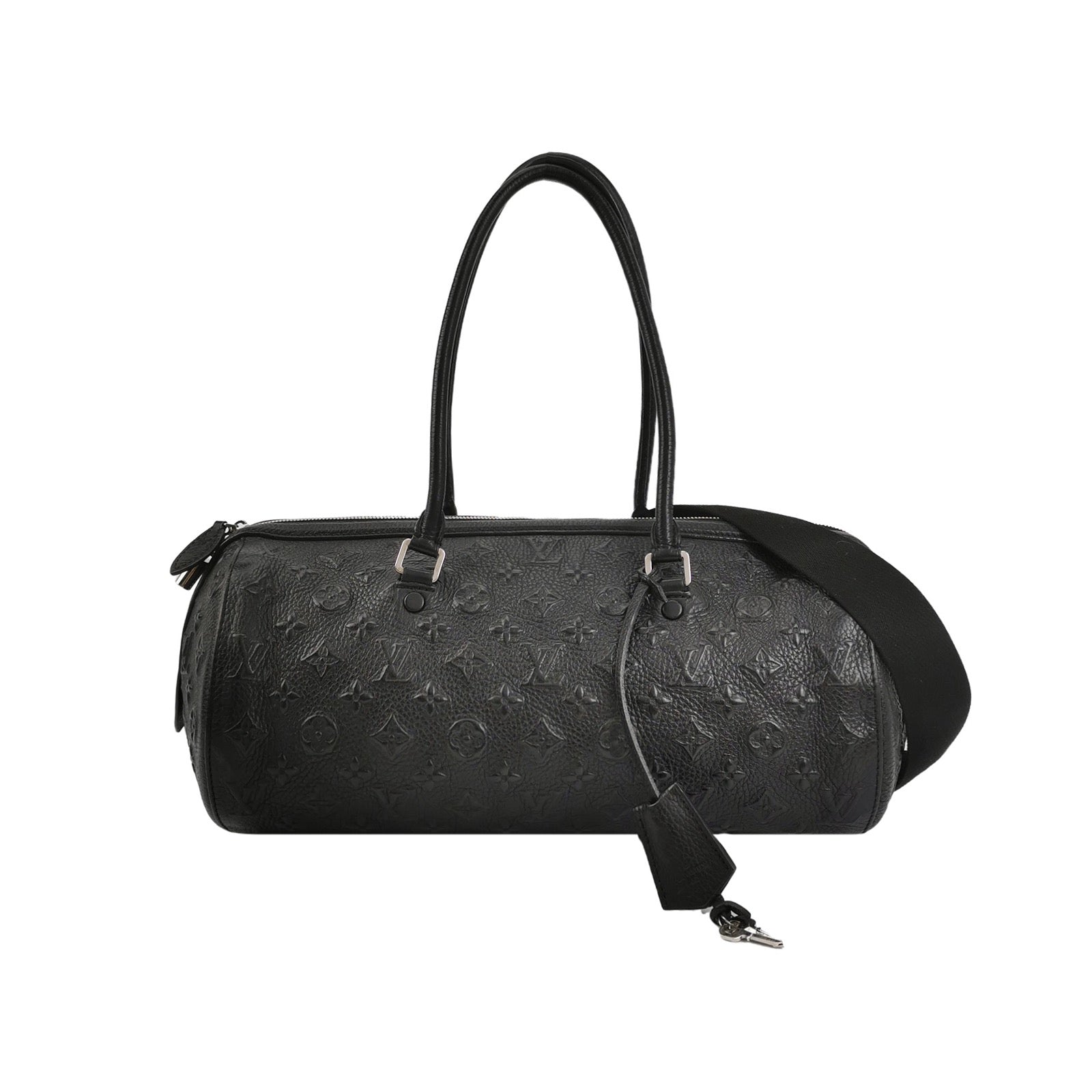 Louis Vuitton Neo Papillon Revelation GM Black Leather Shoulder Bag with Strap