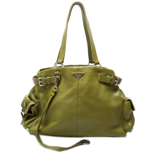 Prada Vitello Daino Side Pocket Bag