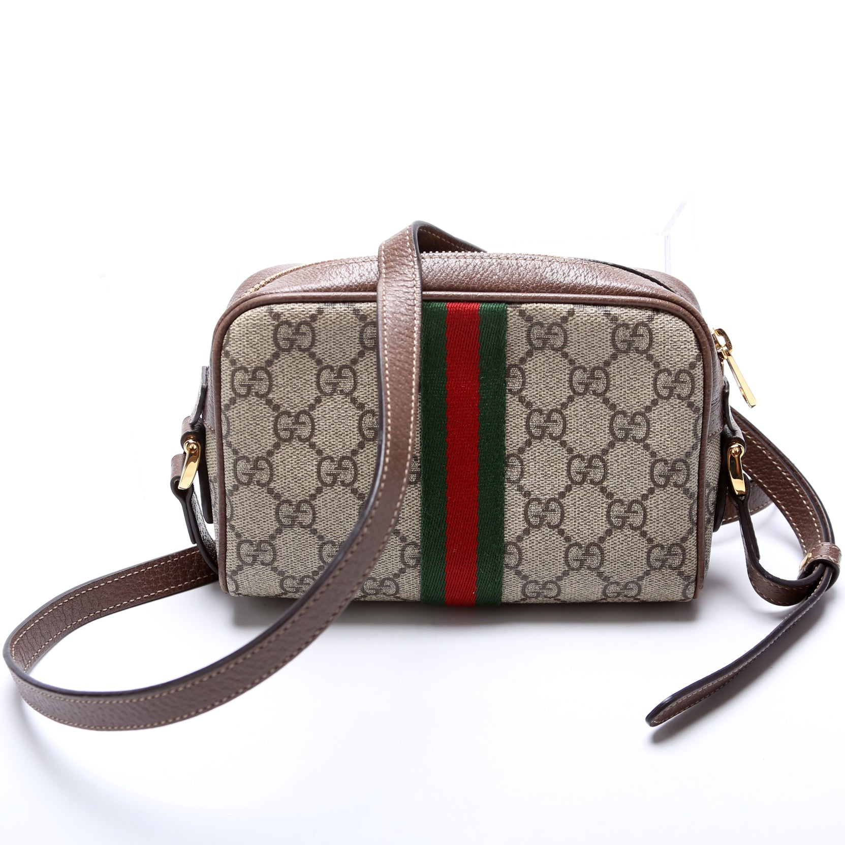 Gucci 517350 GG Supreme Mini Ophidia Bag