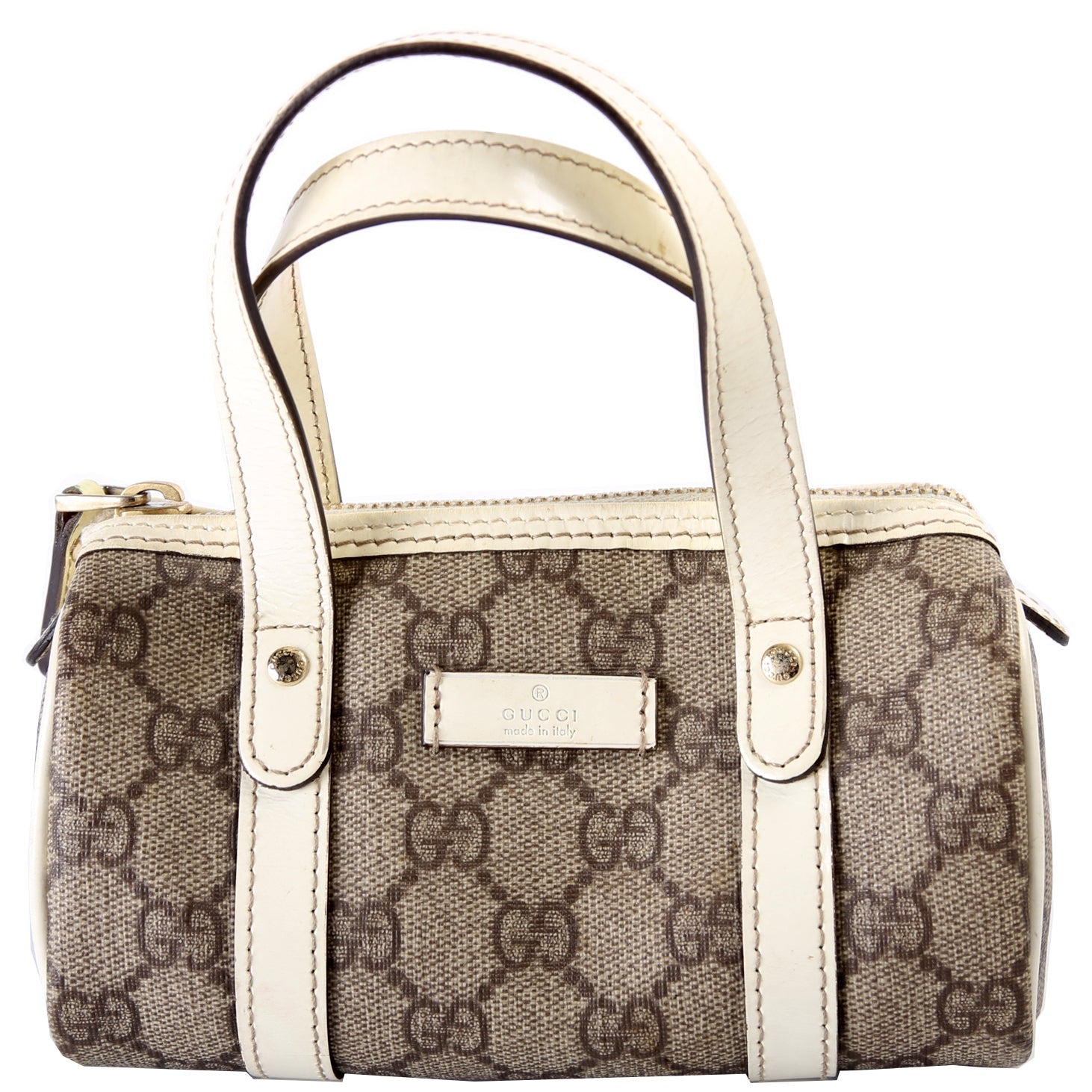 Gucci 190400 GG Supreme Mini Joy Boston Bag