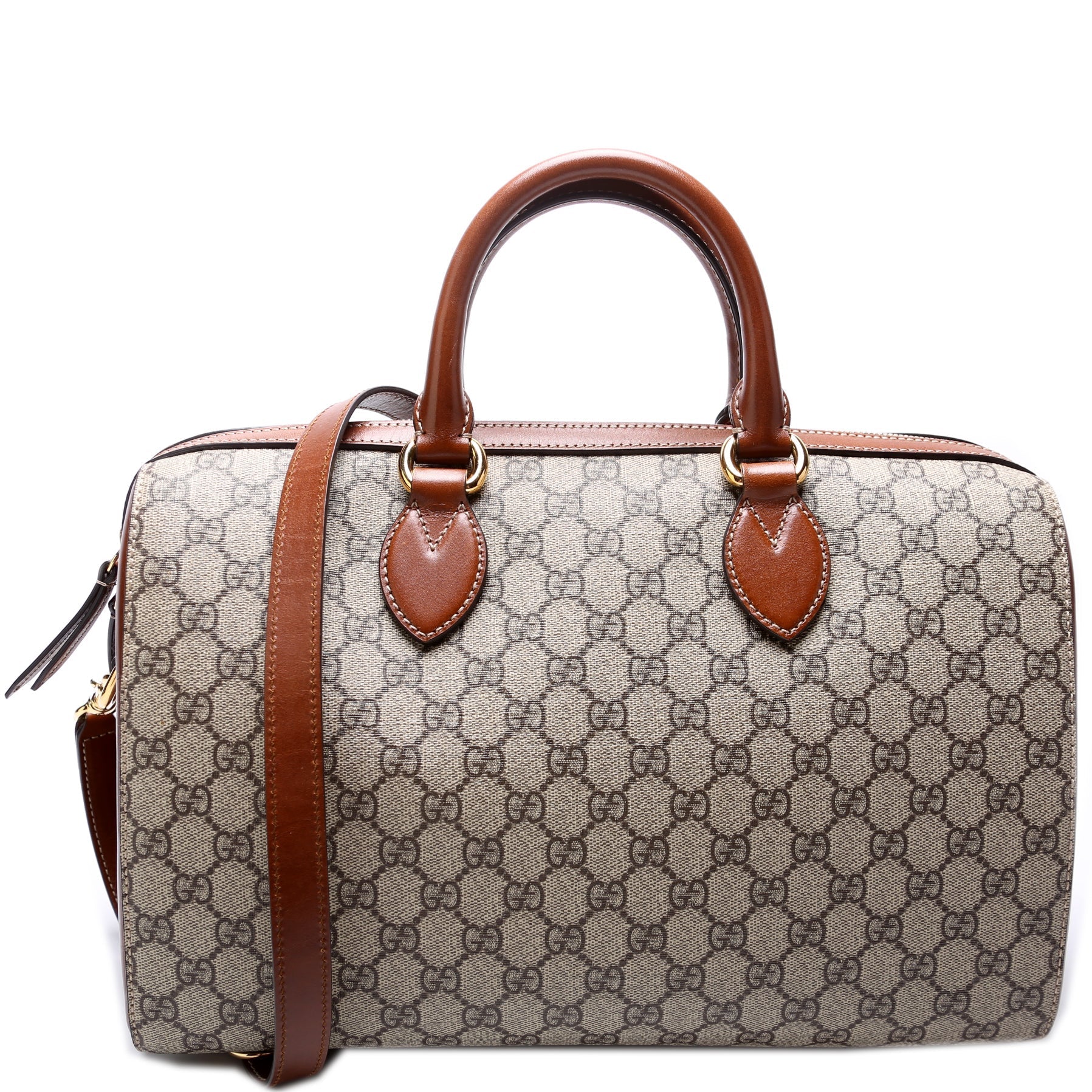 Gucci 409527 GG Supreme Boston Large Bag