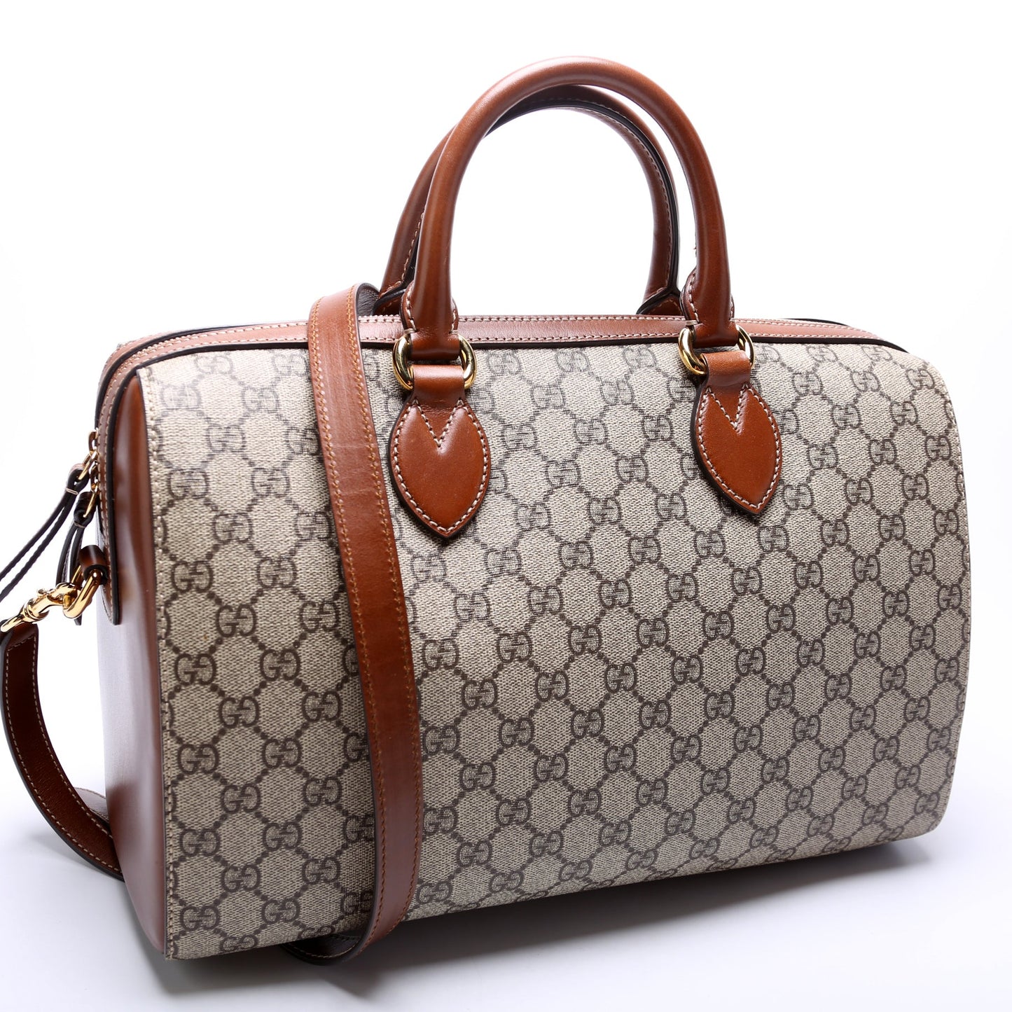 Gucci 409527 GG Supreme Boston Large Bag