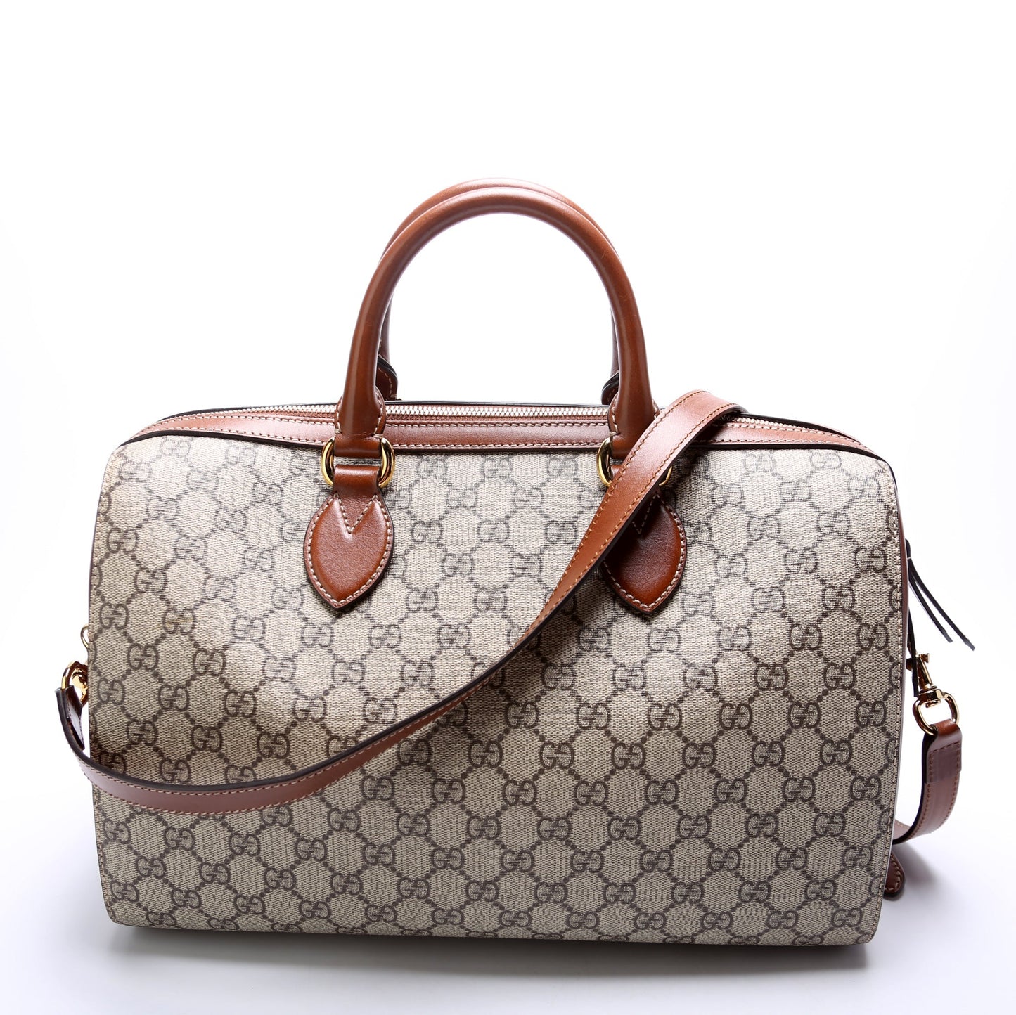 Gucci 409527 GG Supreme Boston Large Bag