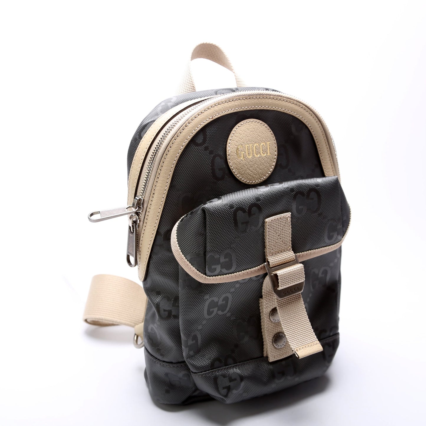 Gucci 658631 GG Nylon Off The Grid Sling Backpack Bag
