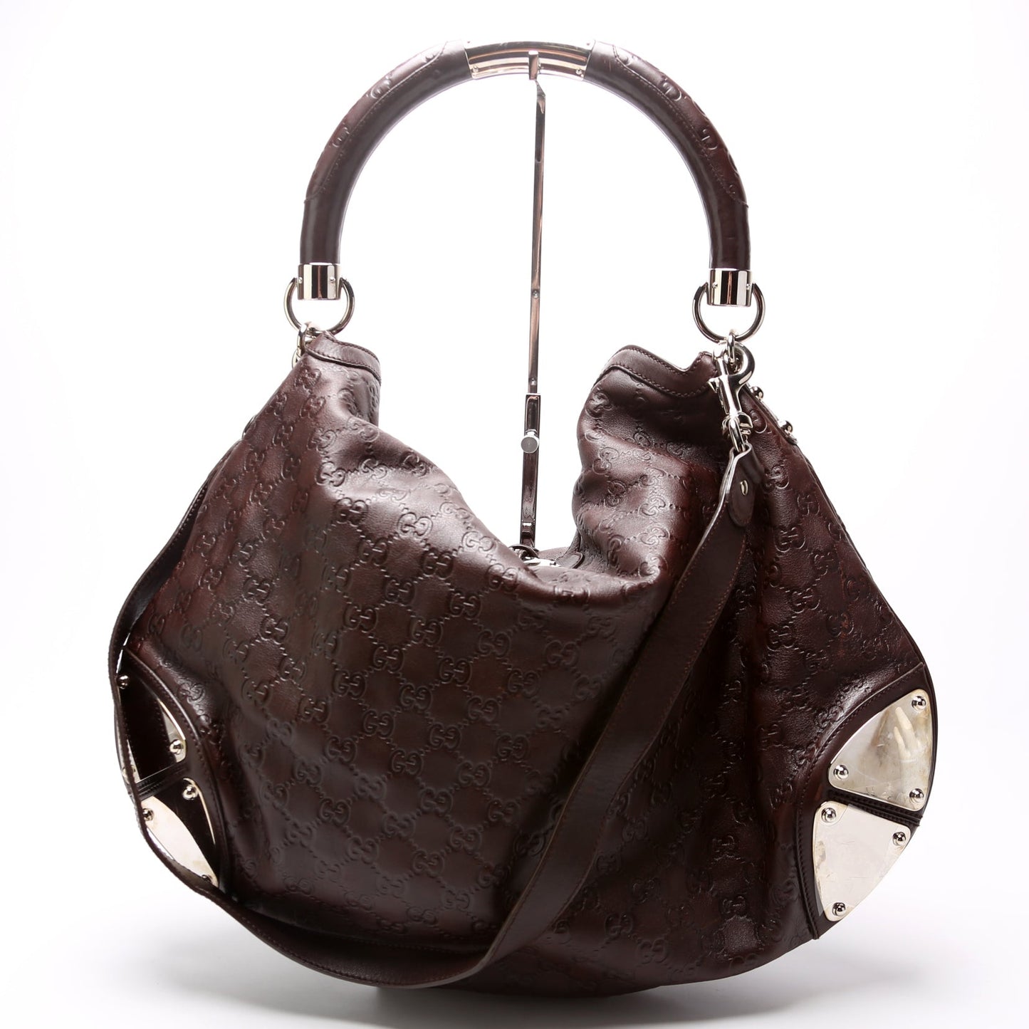 Gucci 177088 Indy Top Handle Hobo Bag