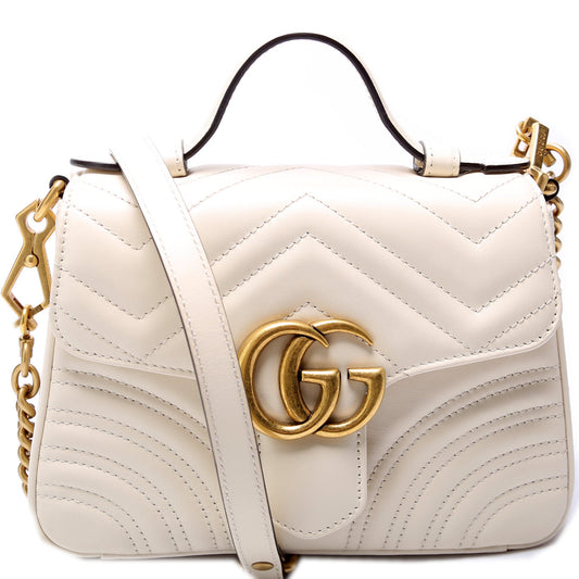 Gucci 547260 Mini Marmont Top Handle Bag