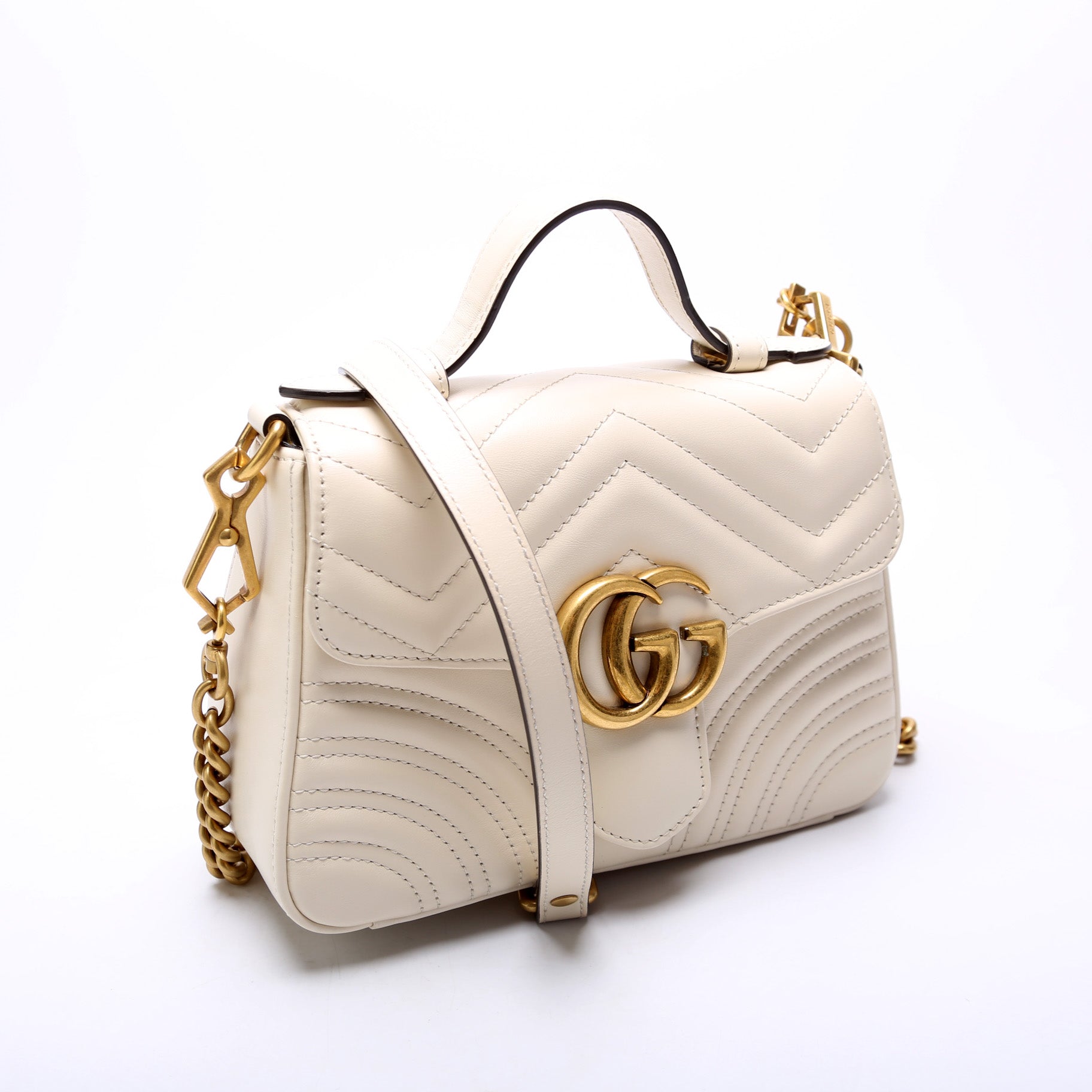 Gucci 547260 Mini Marmont Top Handle Bag