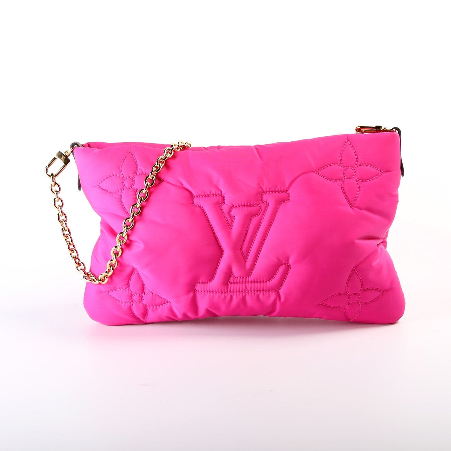  Louis Vuitton Multi Pochette Pouch And Chain Econyl