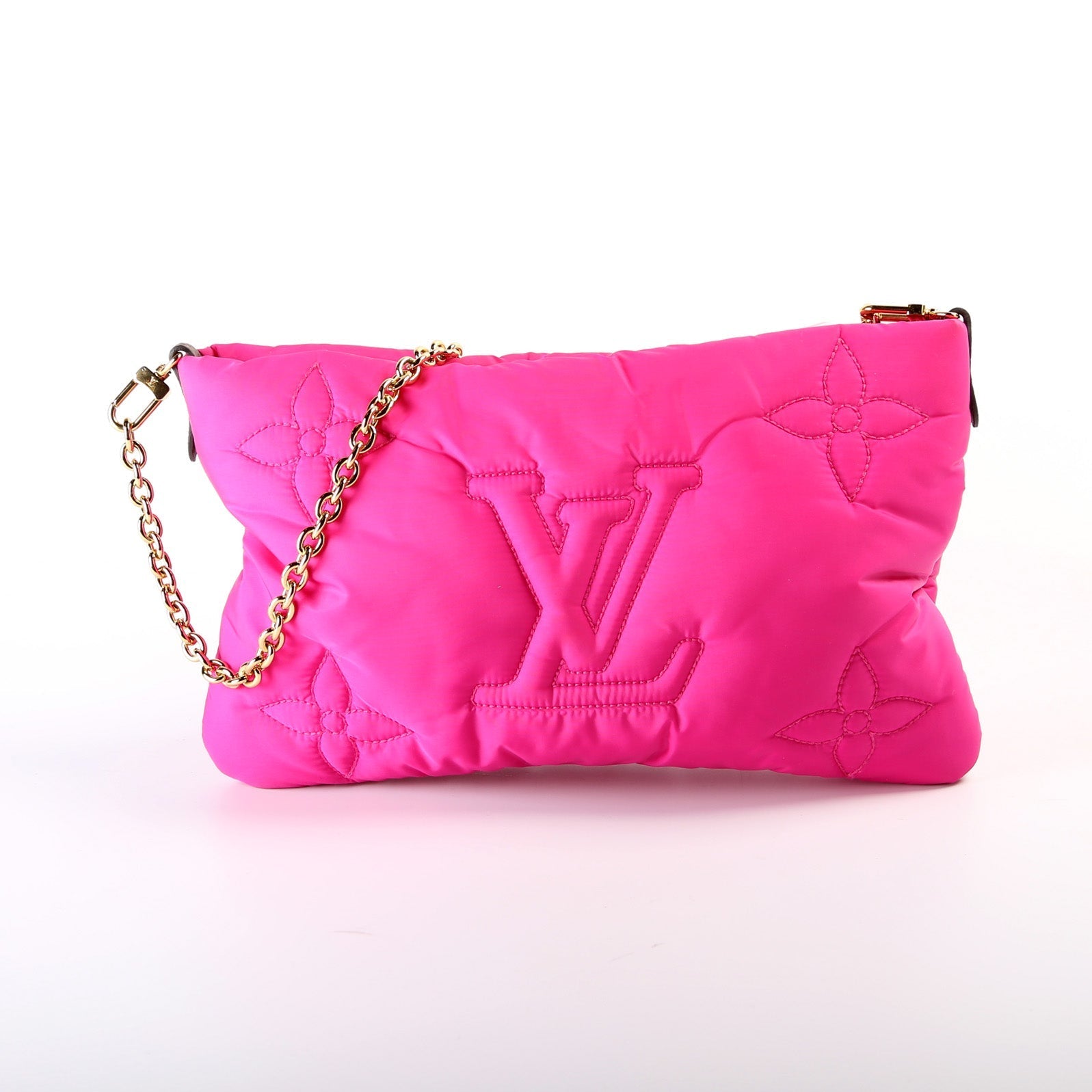  Louis Vuitton Multi Pochette Pouch And Chain Econyl