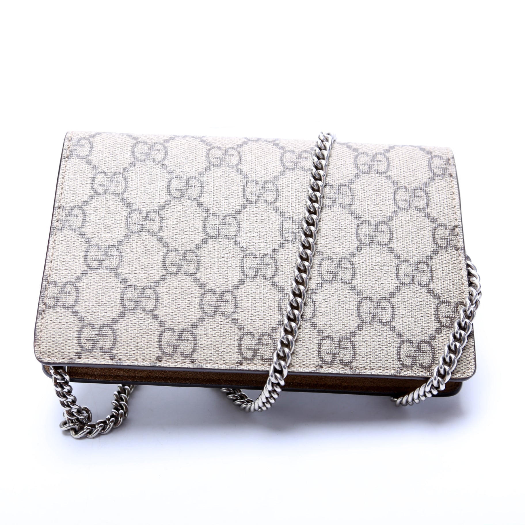 Gucci 476432 Dionysus GG Supreme Super Mini Bag