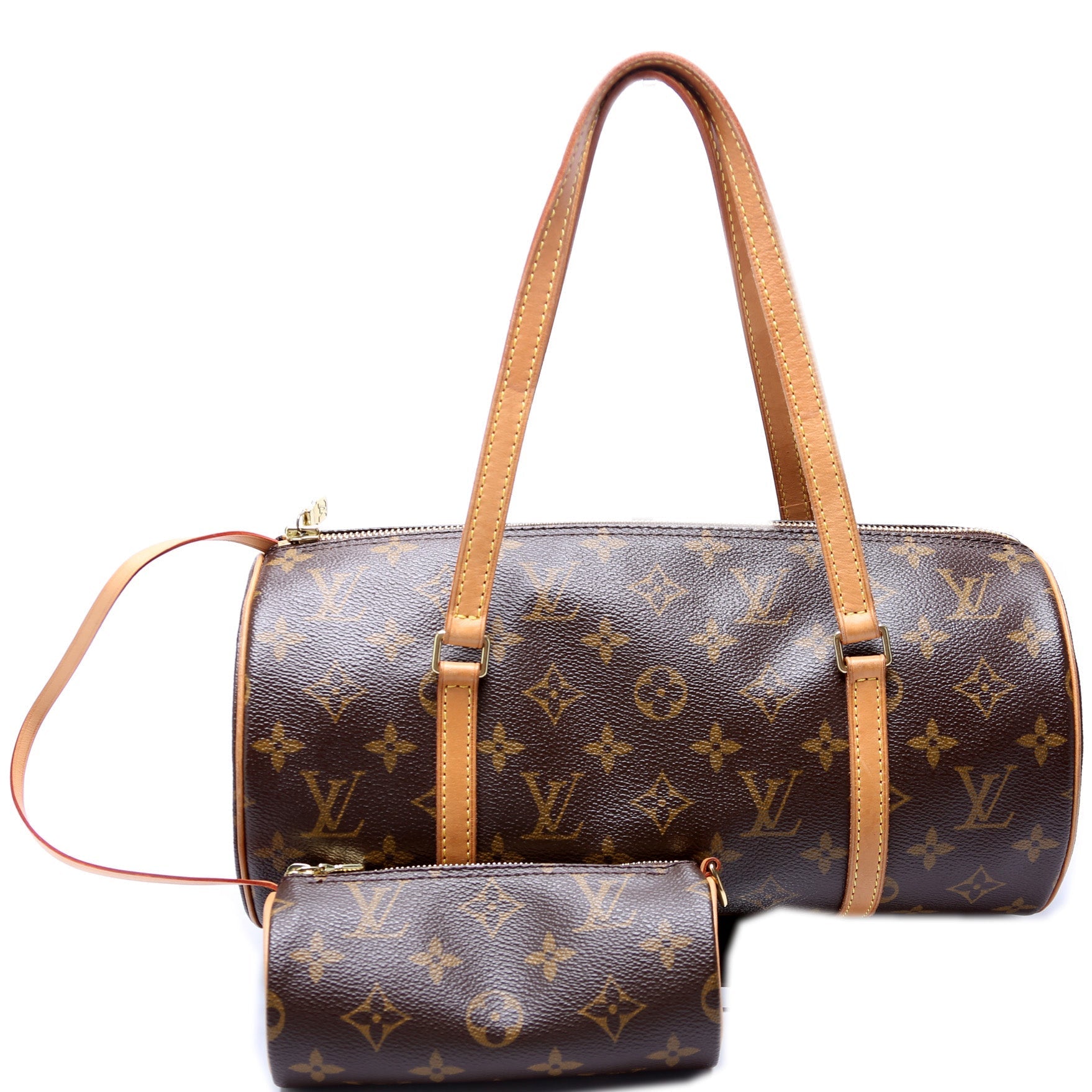 Louis Vuitton Papillon 30 11.5 W/ Pouch Monogram