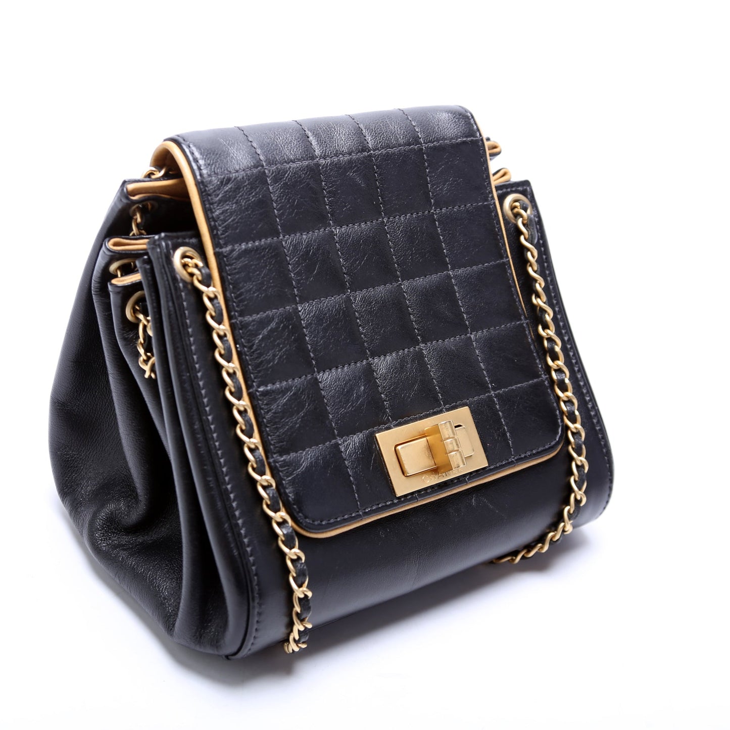 Chanel Reissue Accordion Chocolate Bar Shoulder 6M Bag