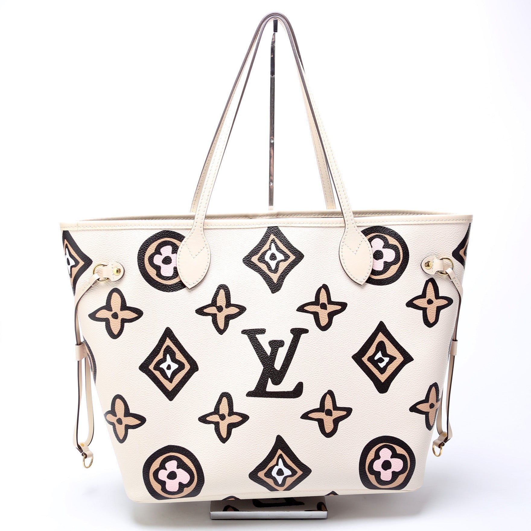 Louis Vuitton Neverfull W/Wallet MM Wild At Heart