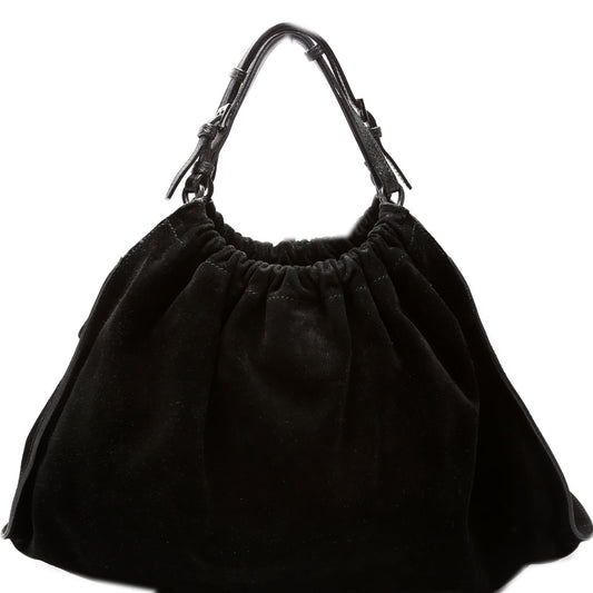 Gucci Suede Shoulder Bag