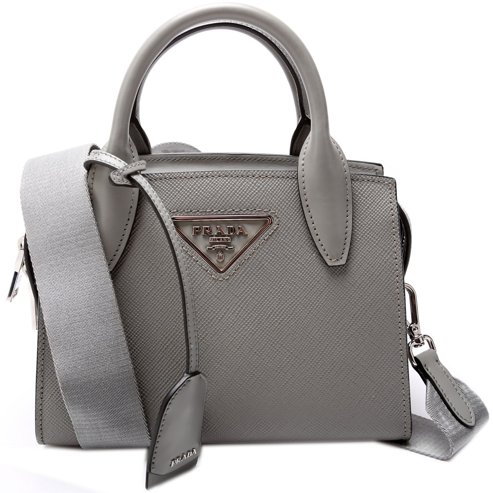 Prada 1BA269 Kristen Saffiano Satchel Bag