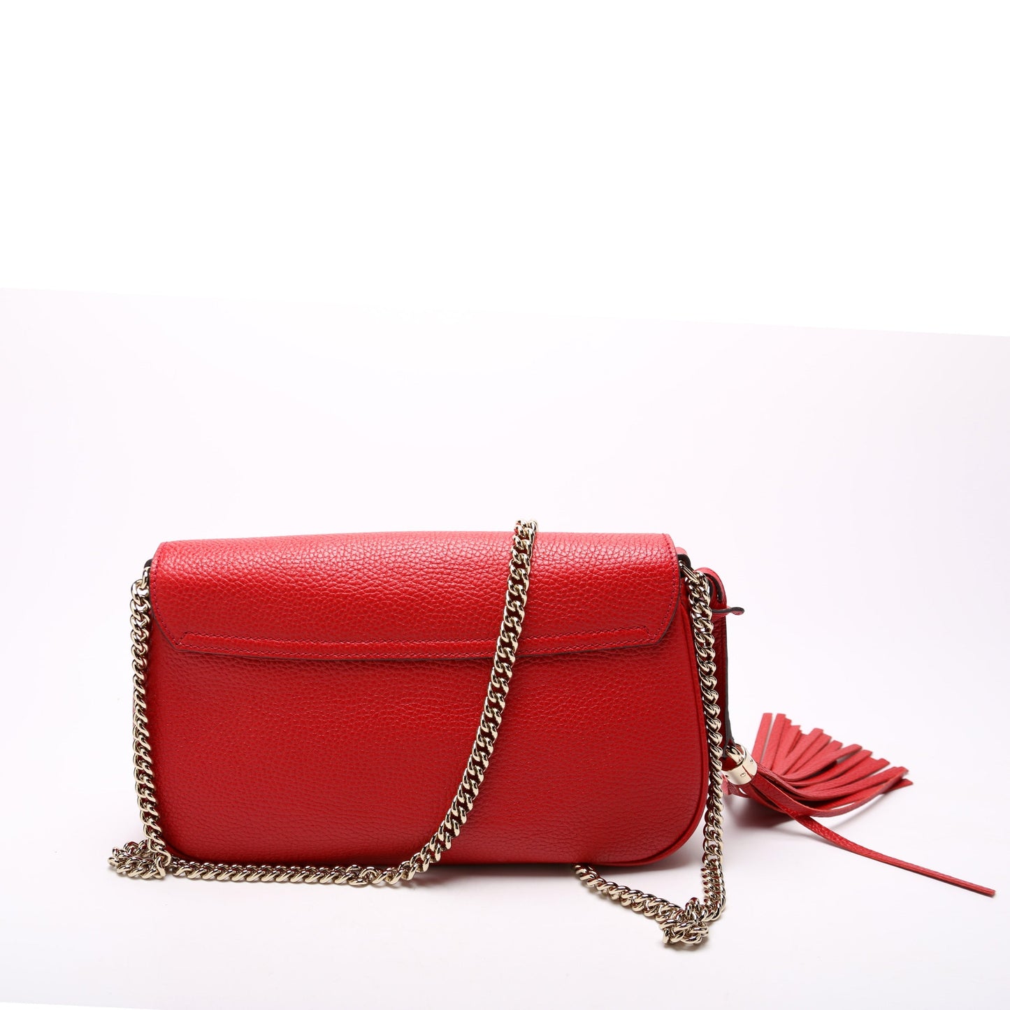 Gucci 536224 Soho Chain Tassel Flap Bag