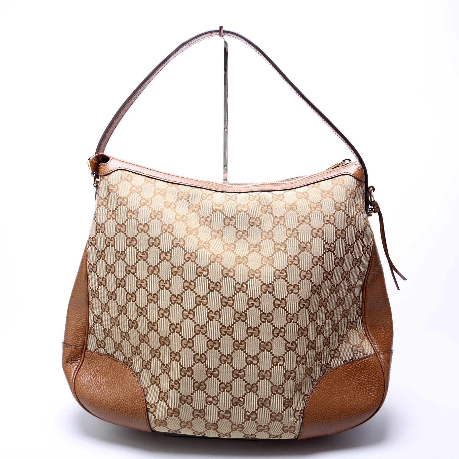 Gucci GG Canvas Bree Hobo 449244 Bag
