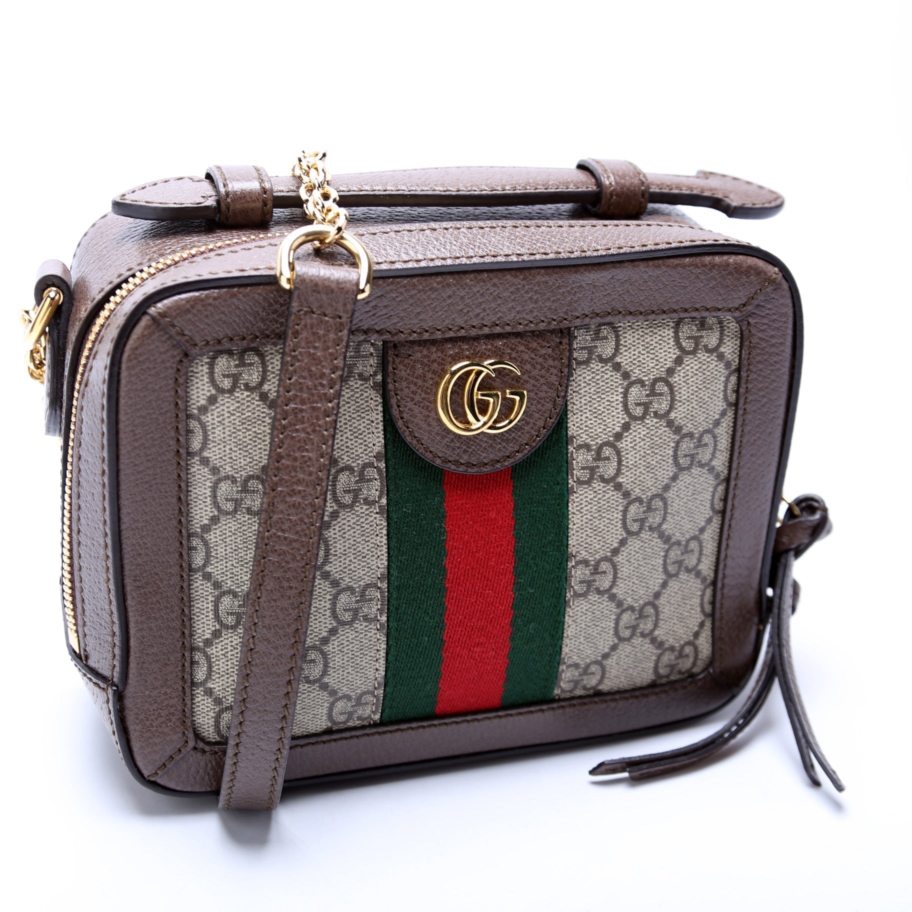 Gucci 602576 GG Supreme Ophidia Mini Shoulder Bag