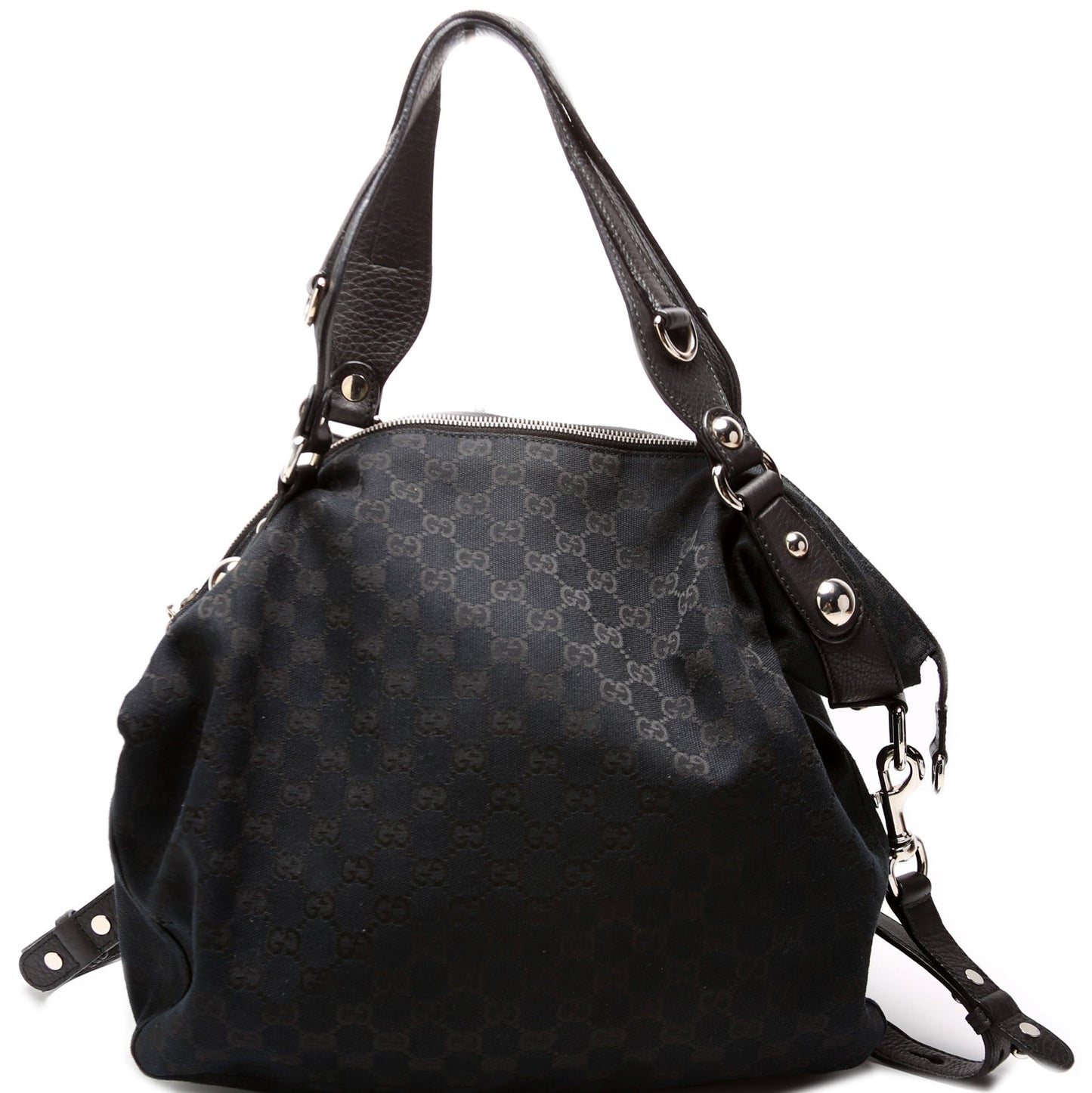 Gucci GG Canvas Icon Bit Large Top Handle 232949 Bag