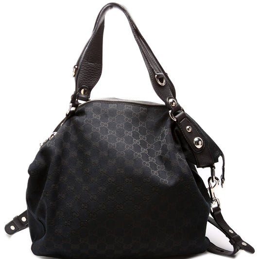 Gucci GG Canvas Icon Bit Large Top Handle 232949 Bag