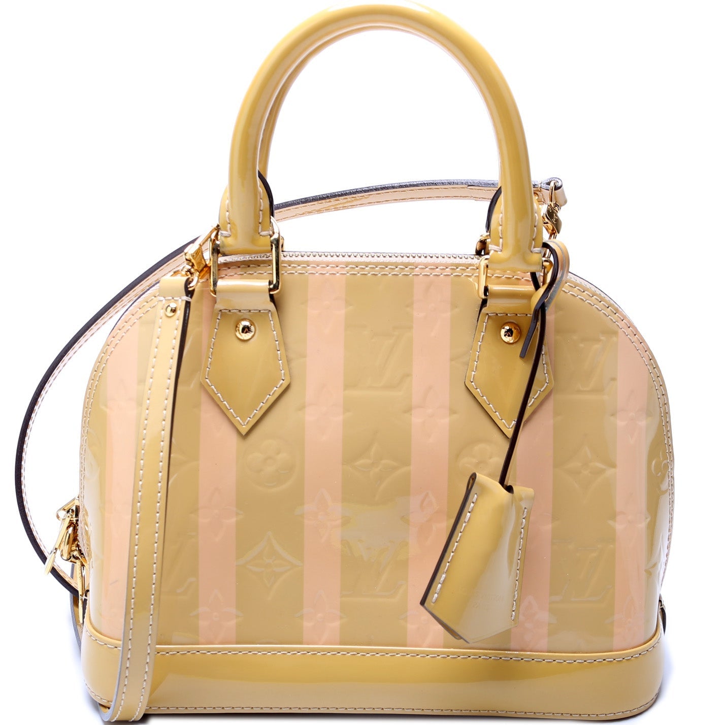 Louis Vuitton Alma BB Vernis Raysures