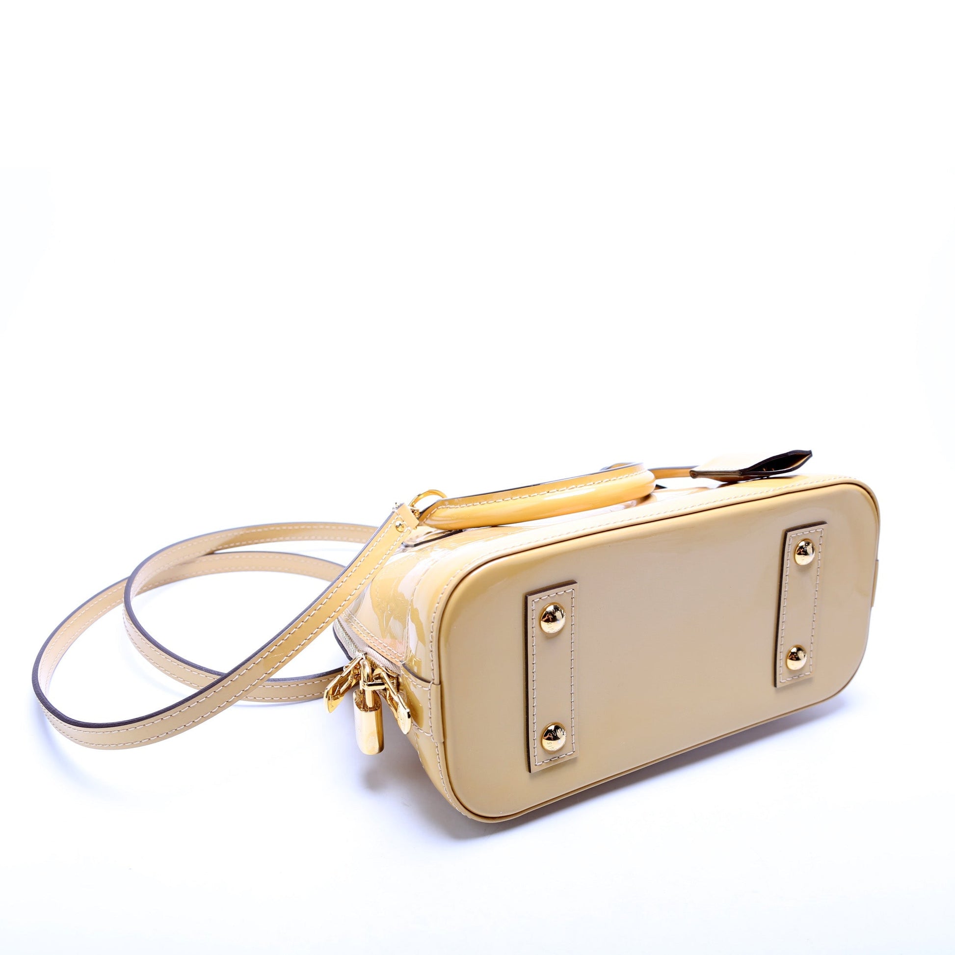 Louis Vuitton Alma BB Vernis Raysures