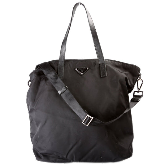Prada Tessuto Nylon 2-Way Tote Bag