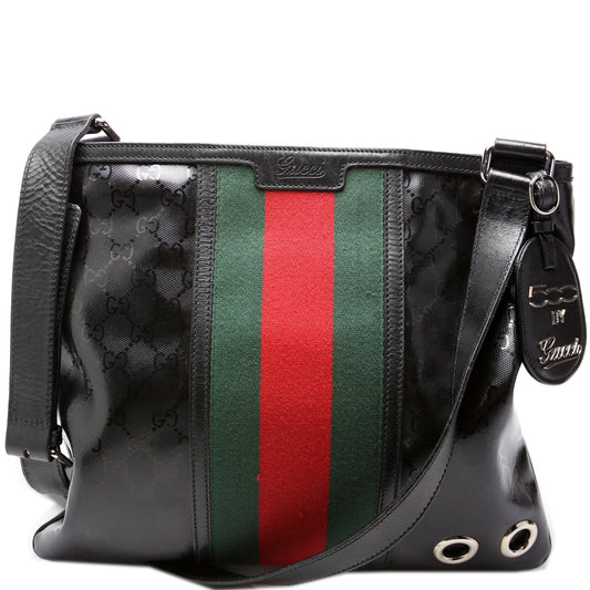 Gucci X Fiat 500 GG Imprime Web Flate Messenger 269379 Bag