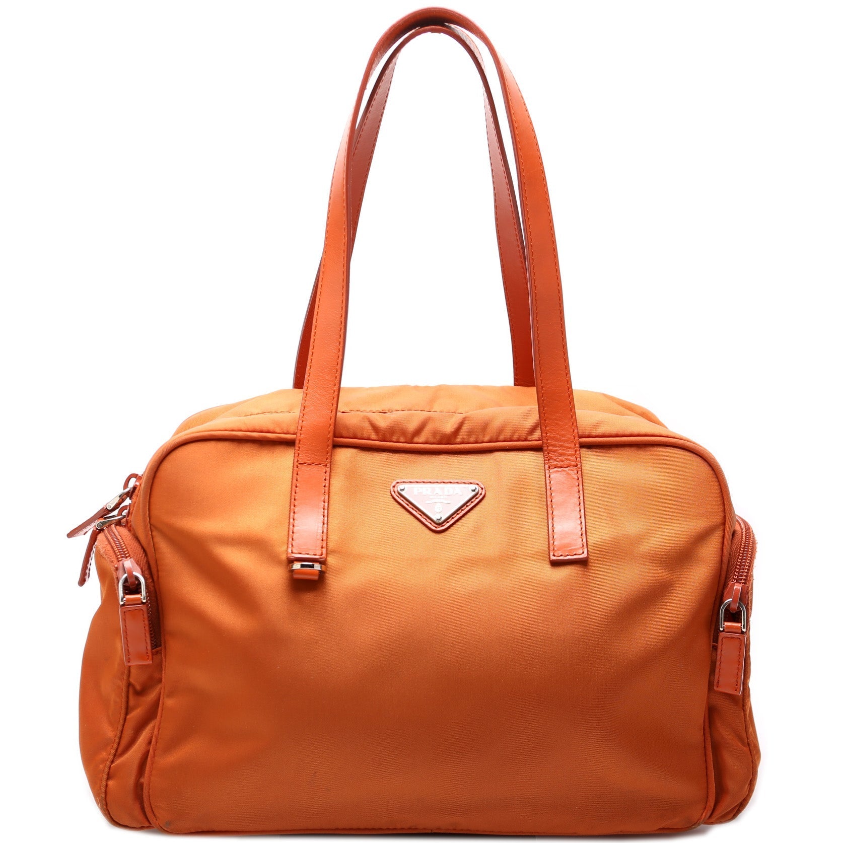 Prada BL0225 Vela Sport Nylon Side Zipper Bag