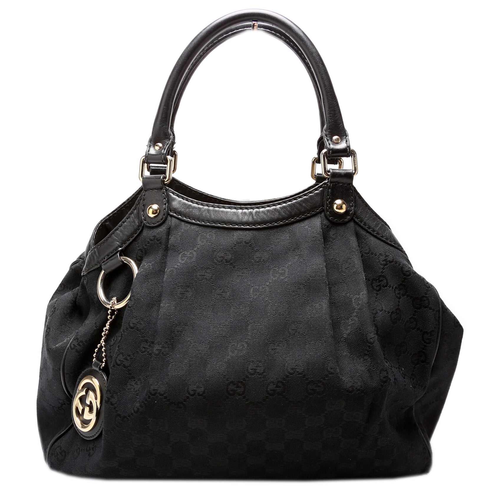 Gucci 211944 Sukey GG Canvas Medium Bag