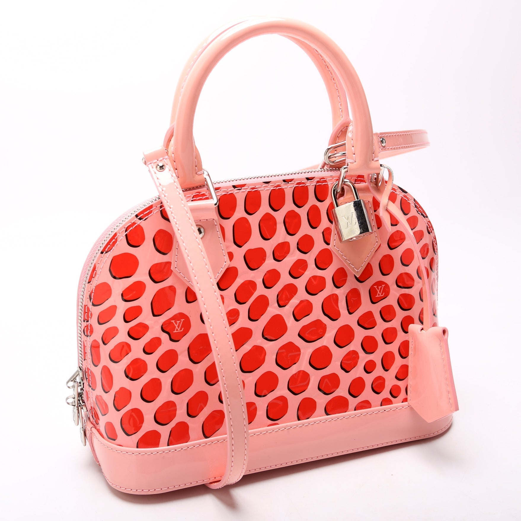 Louis Vuitton Alma BB Jungle Dots Vernis