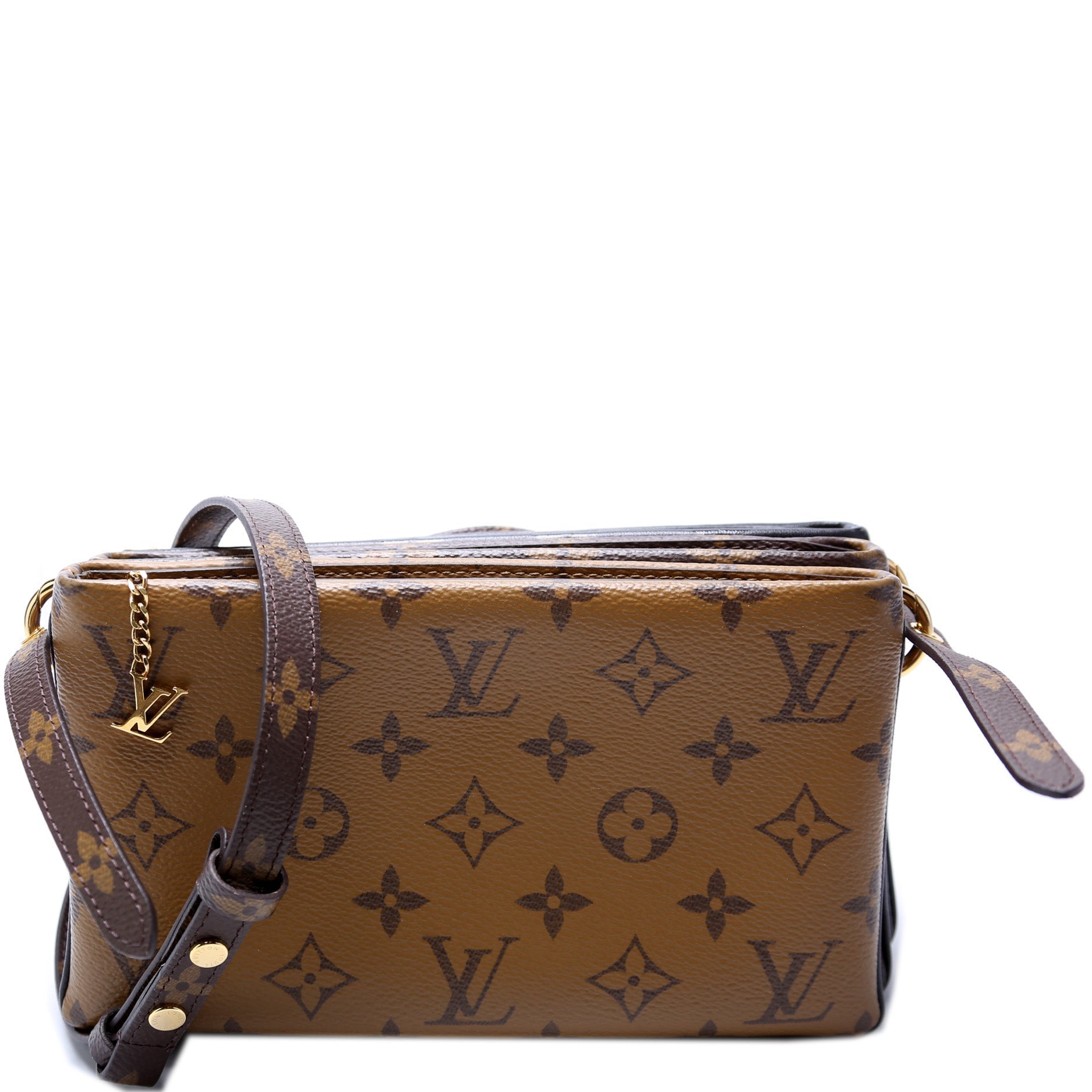 Louis Vuitton 3 Pouch Monogram / Leather / Reverse Monogram