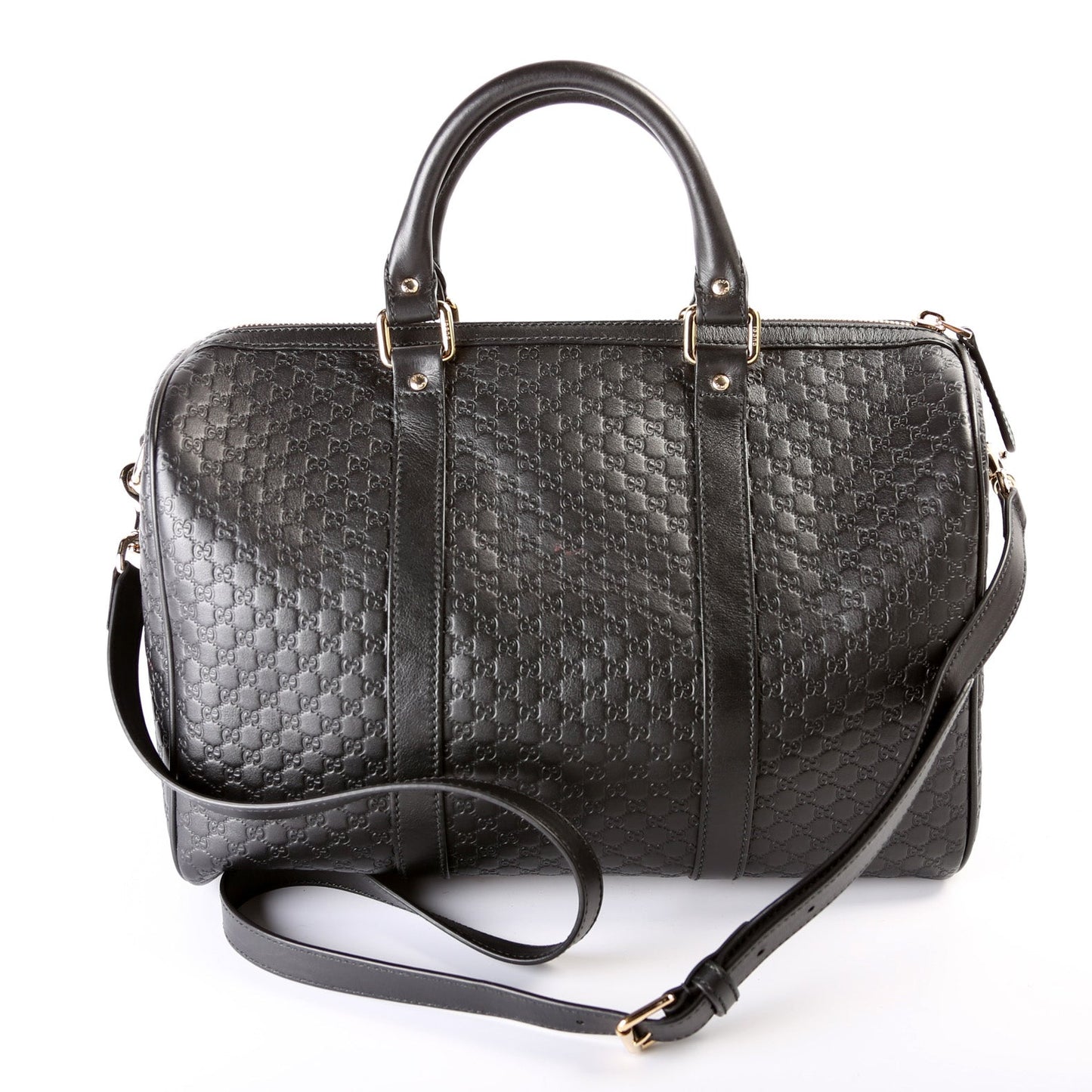 Gucci 449646 Boston With Strap Micro Bag