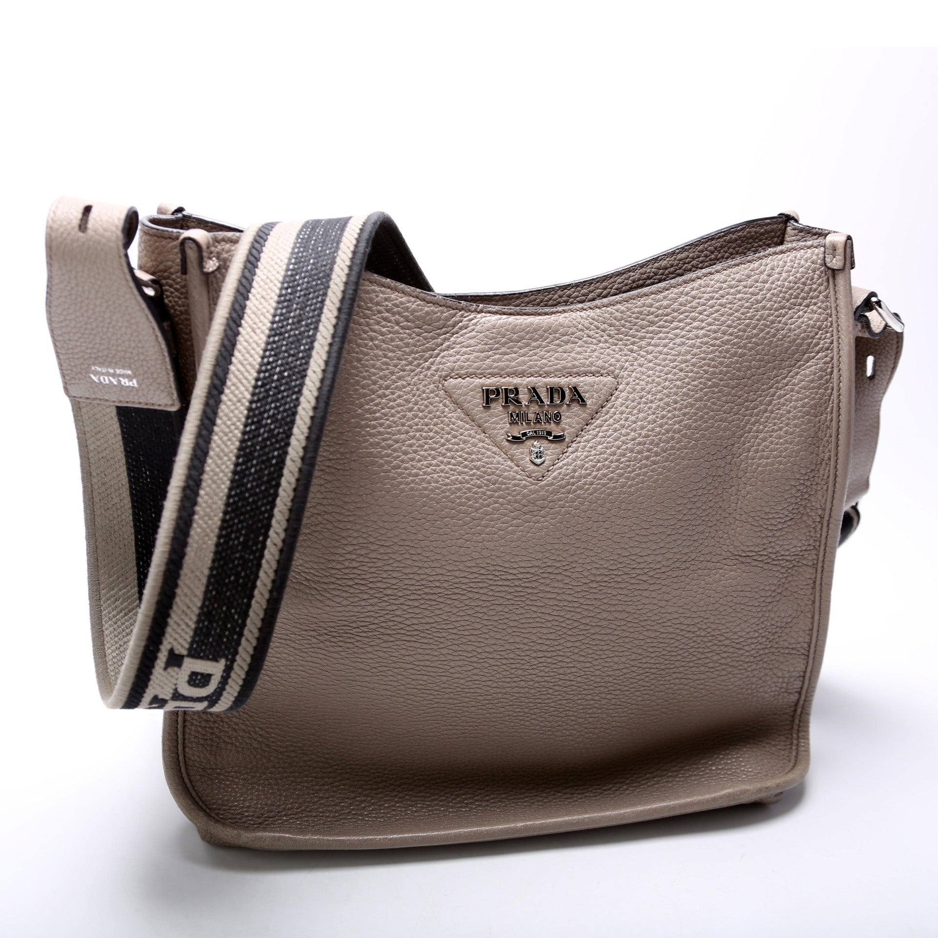 Prada Vitello Soft Hobo 1BC073 Bag