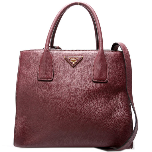 Prada Vitello Daino Tote Bag