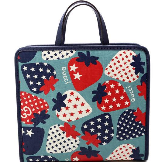 Gucci Kids Line Tote Strawberry 605614 Bag