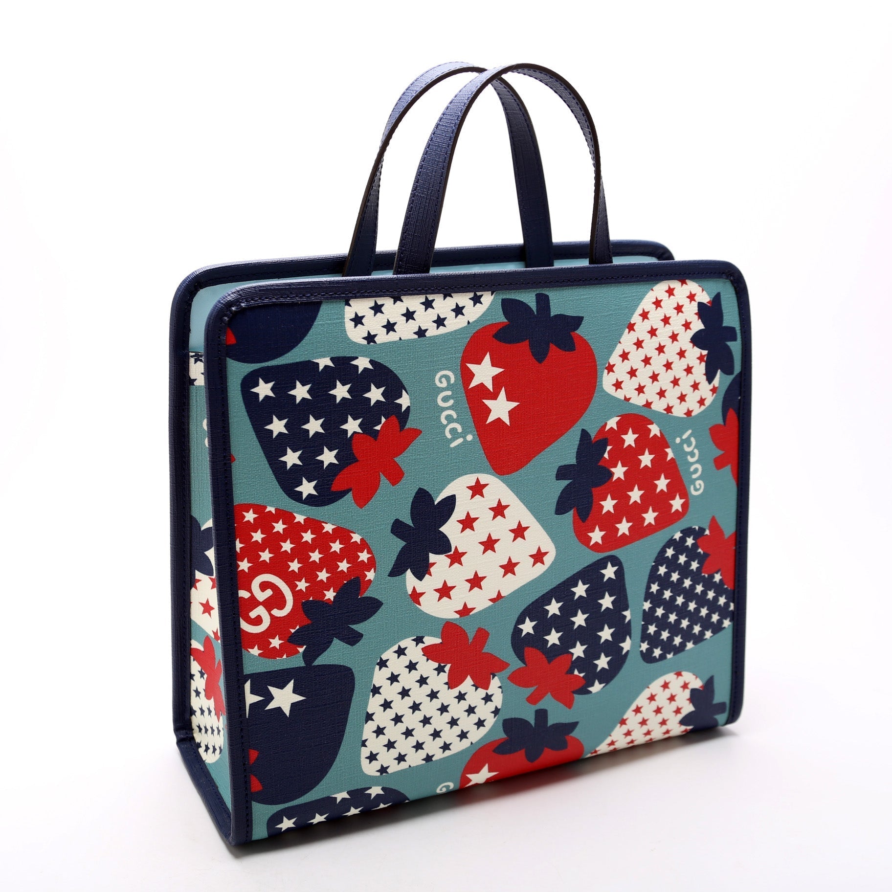 Gucci Kids Line Tote Strawberry 605614 Bag