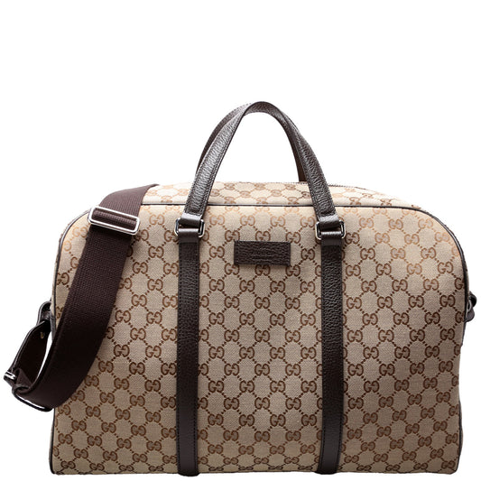Gucci GG Canvas Boston Duffle 449167 Bag