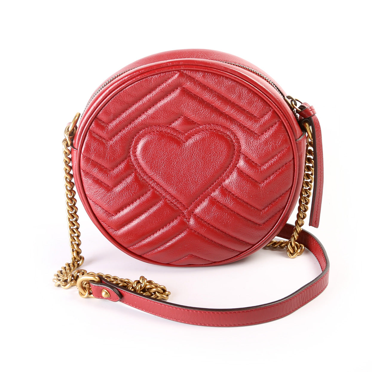 Gucci 550154 Marmont Mini Round Bag