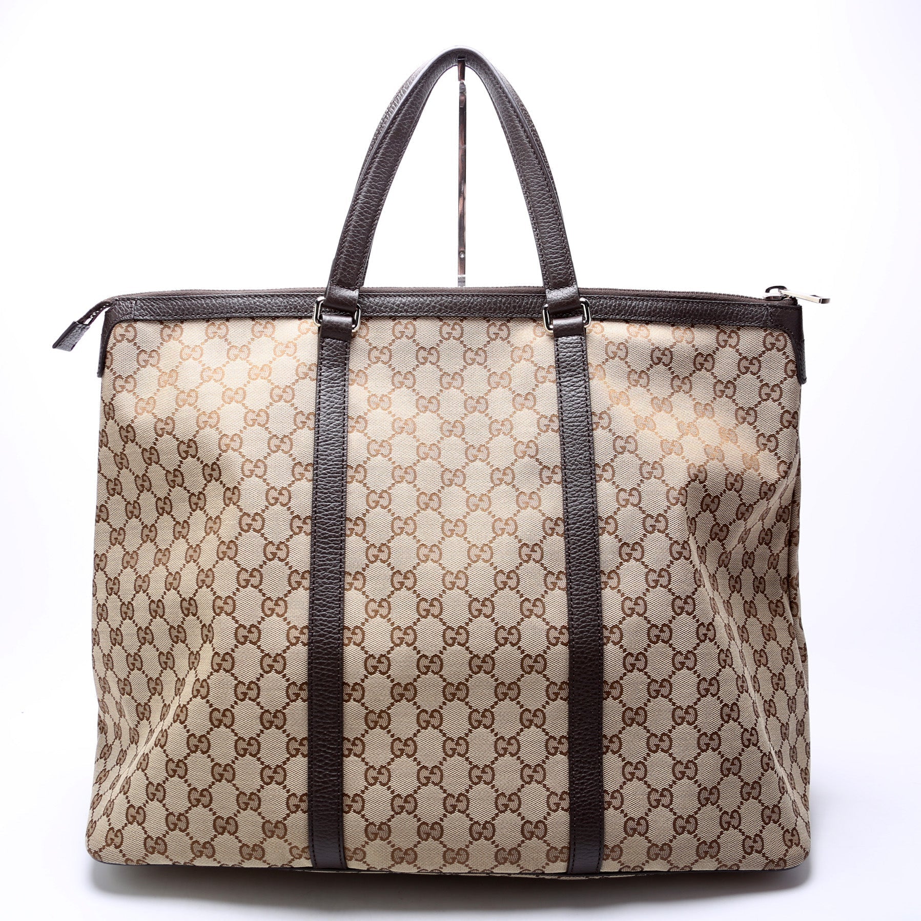 Gucci 449170 GG Canvas Joy Zip Tote Large Bag