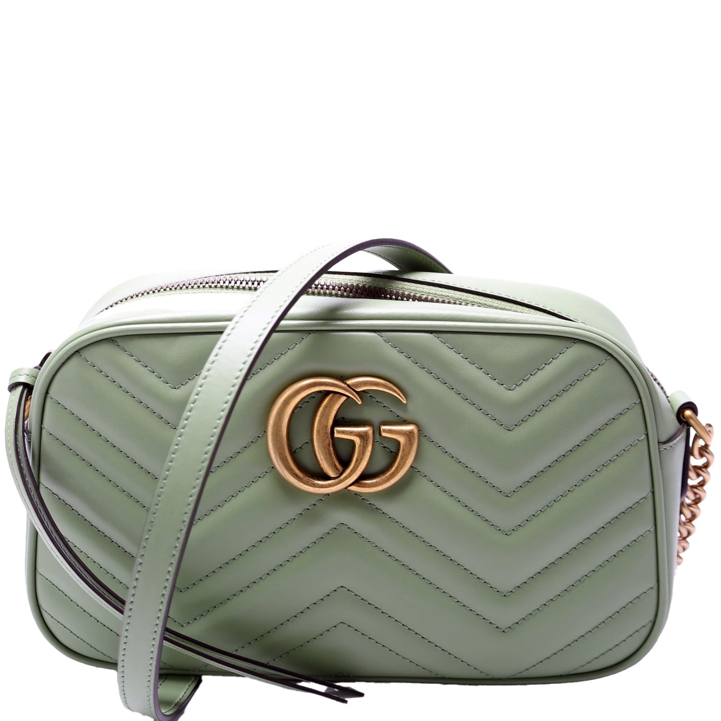 Gucci Marmont Small Leather Camera 447632 Bag