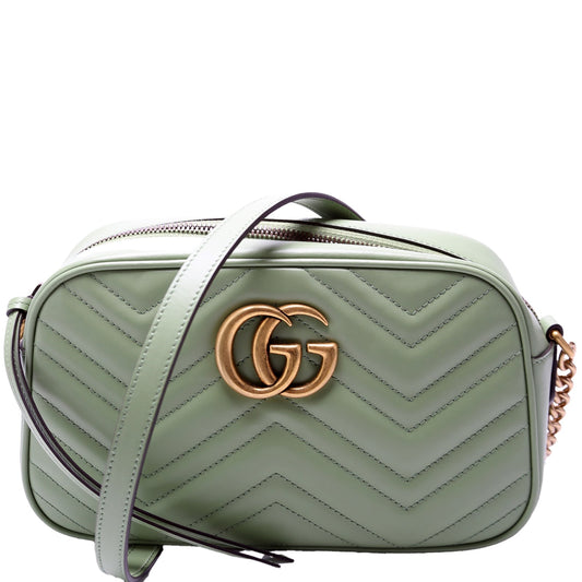Gucci Marmont Small Leather Camera 447632 Bag