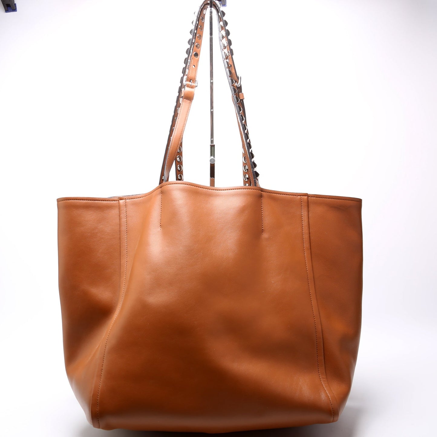 Prada Grace Lux Studded Large Concept Shopper Tote Bag