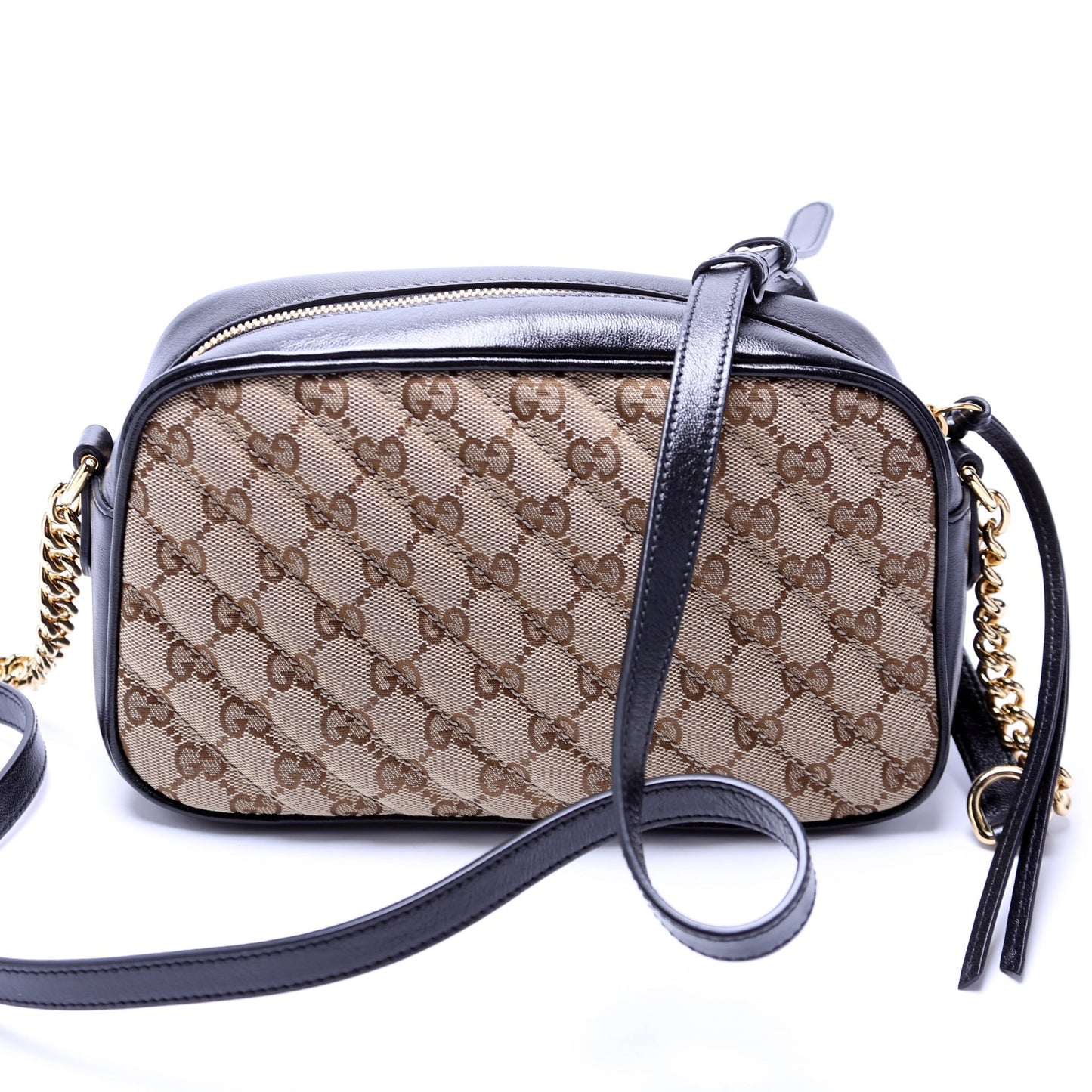 Gucci 447632 Marmont Small Canvas Camera Bag