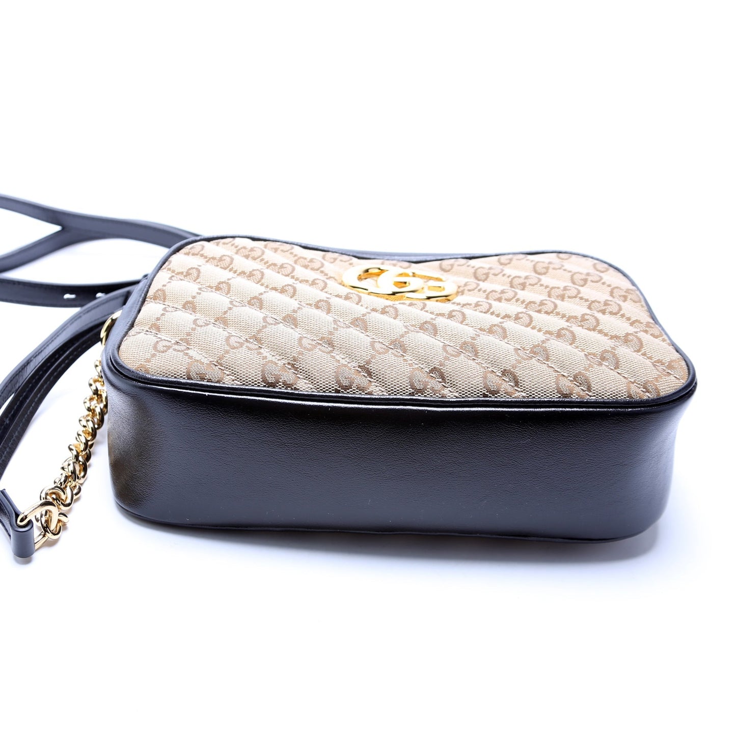 Gucci 447632 Marmont Small Canvas Camera Bag