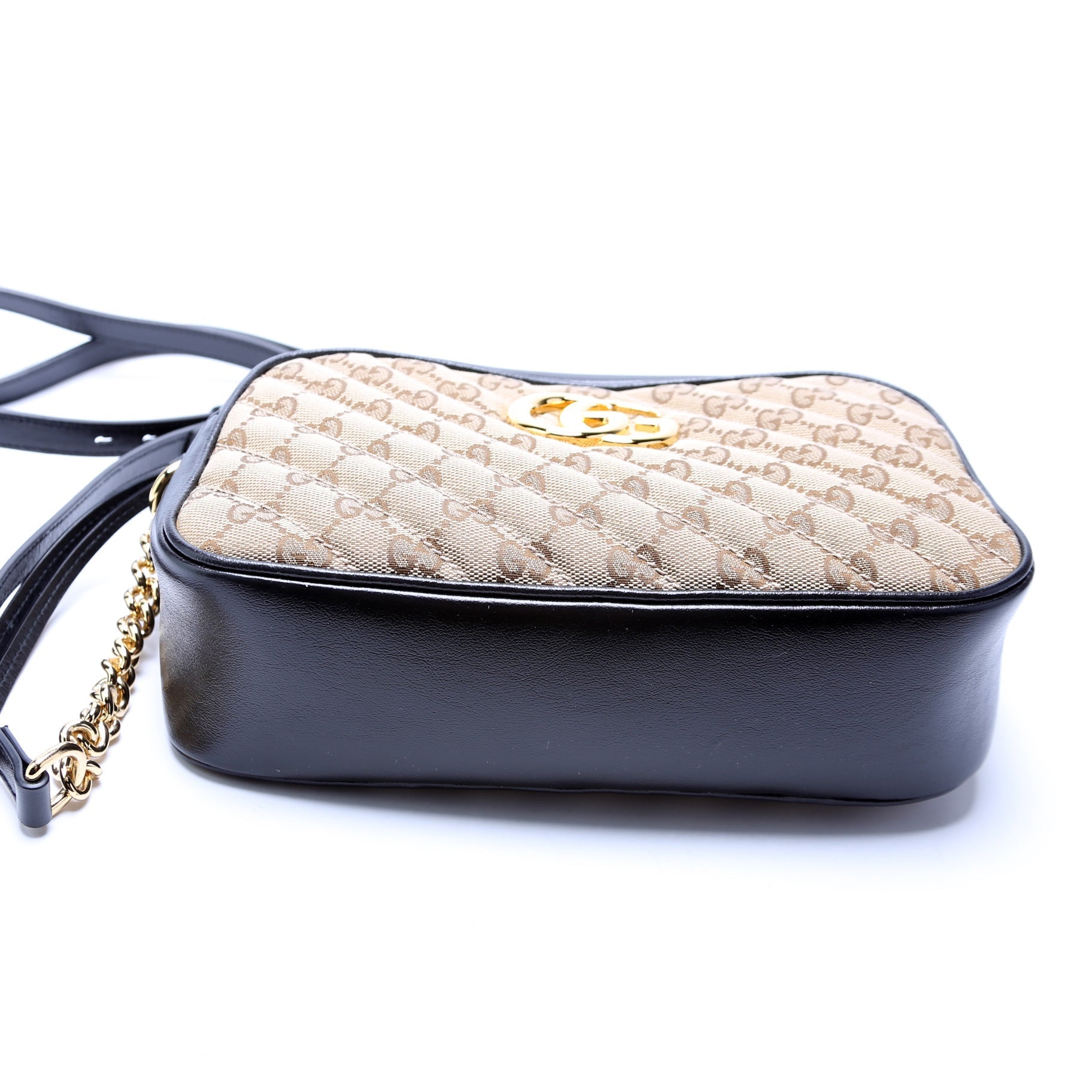 Gucci 447632 Marmont Small Canvas Camera Bag