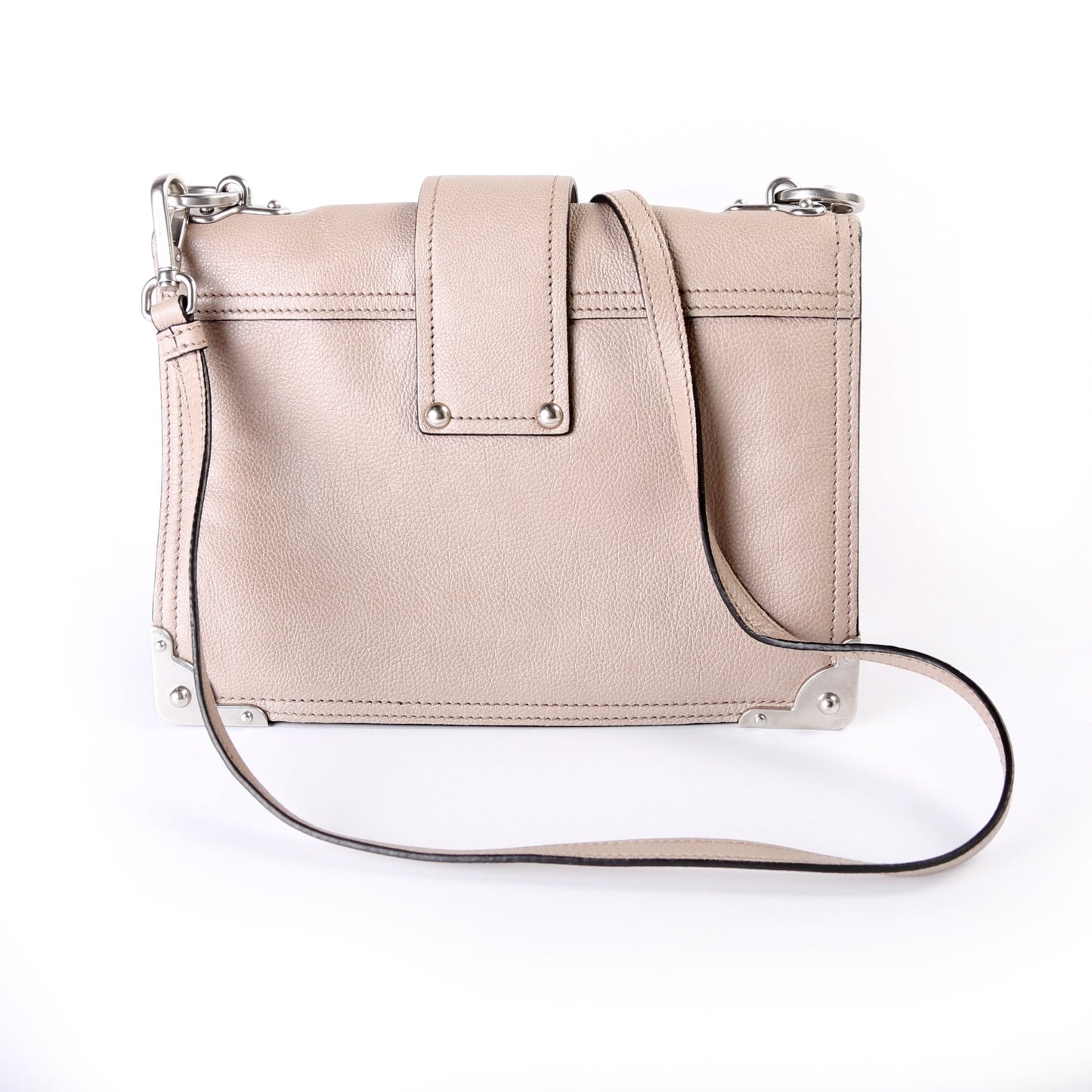 Prada Cahier Soft Glazed Calfskin Bag